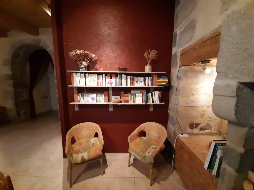 Espace repos et lecture